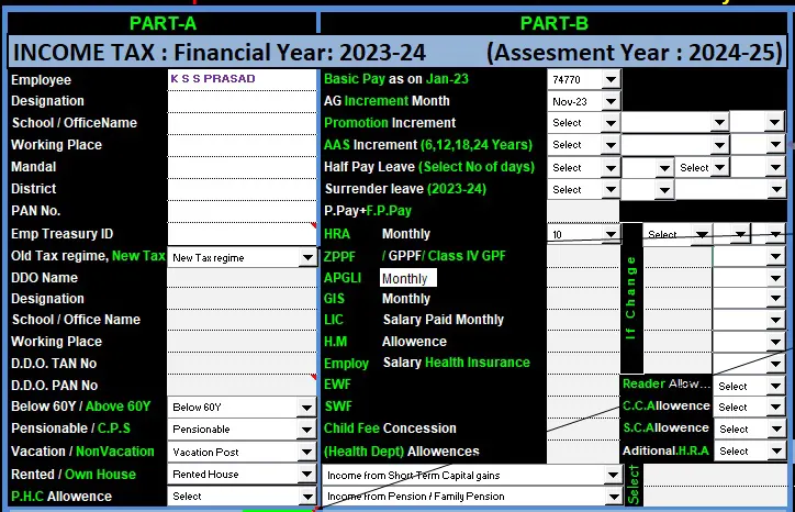 Tax Benefit on Home Loan Interest & Principle F.Y. 2023-24