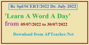 Implement Programme Learn 'A Word A Day' In All Schools