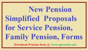 New Pension Online Proposals for All Govt Employees