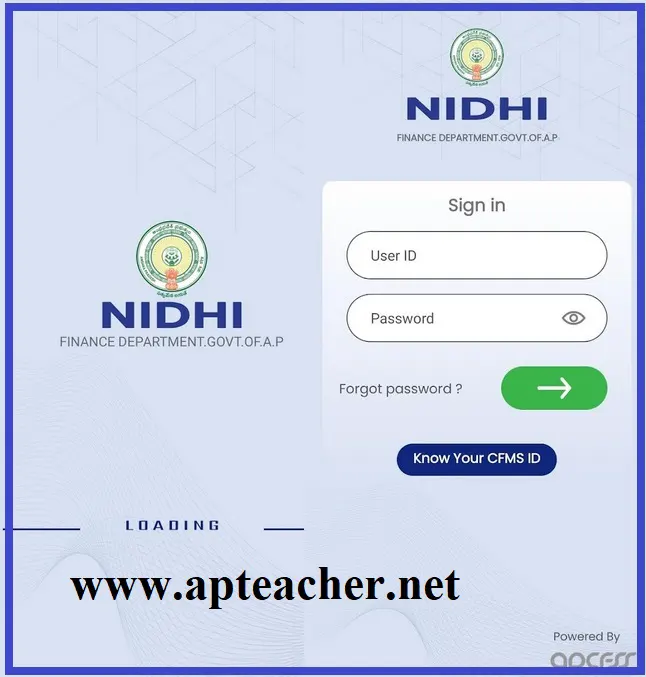 NIDHI App AP Employees Salary Slip